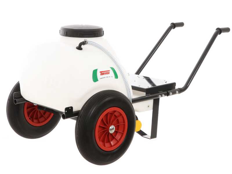 Kit motopompa elettrica da irrorazione con serbatoio 120 lt - Comet MTP P40/20 EL MNF - Per prodotti chimici e acidi