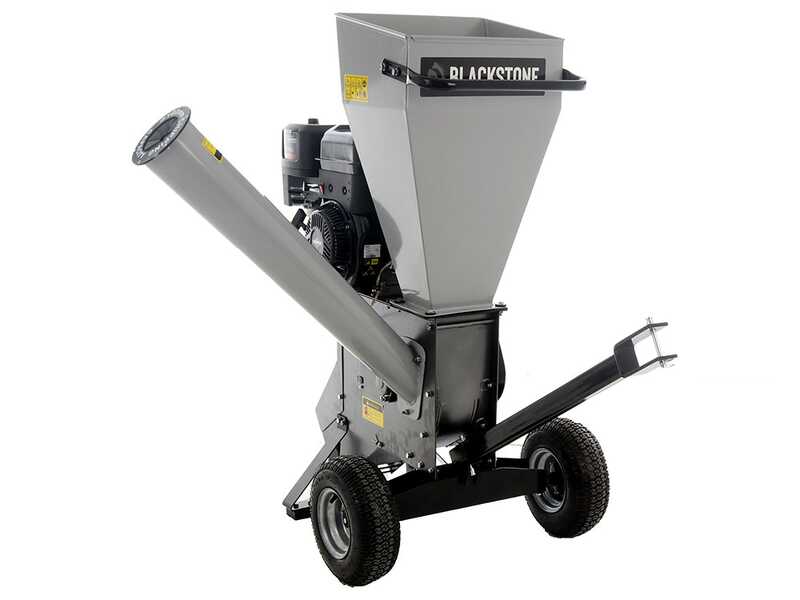 OUTLET - PICCOLI DIFETTI ESTETICI - BlackStone CSB 150 BS - Biotrituratore a scoppio - Motore a benzina Briggs &amp; Stratton 13.5 hp
