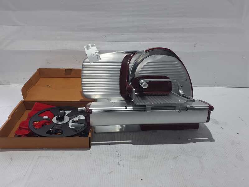 OUTLET - PICCOLI DIFETTI ESTETICI - Berkel Home Line Plus 250 Rossa - Affettatrice con lama 250 mm