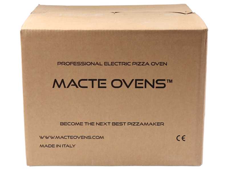 Macte Ovens Nettuno ADVANCED Nero - Forno elettrico per pizza -  2975 W