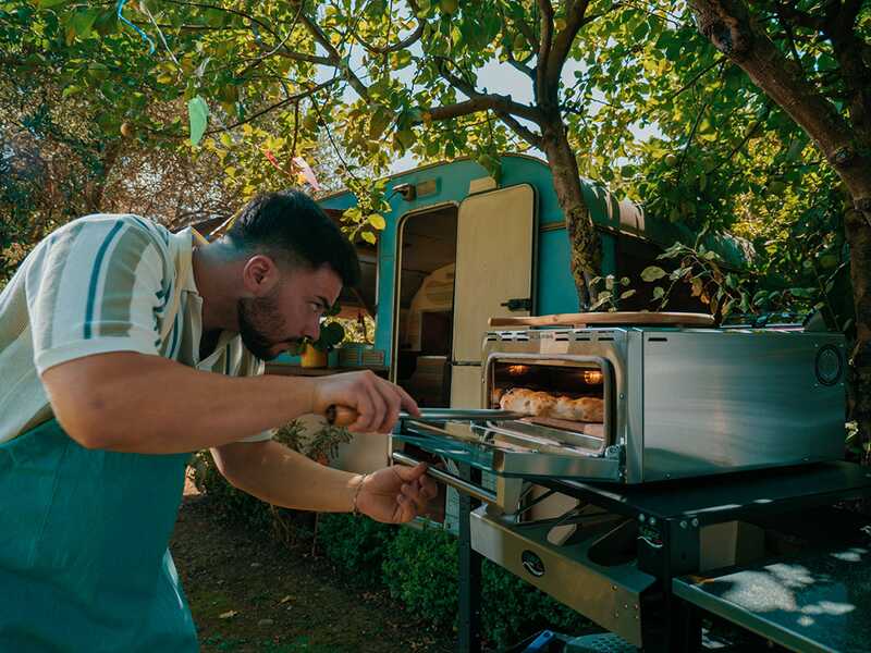 Macte Ovens Voyager TWIN ADVANCED Nero - Forno elettrico per pizza - 2975 W