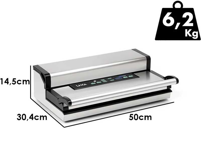Laica VT3250 - Macchina per il sottovuoto - Doppia barra saldante da 40 cm