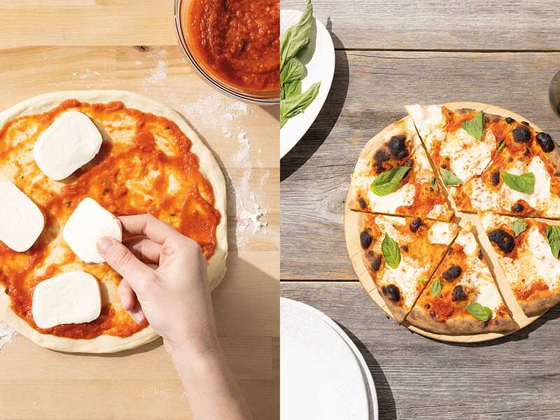 Pizza uunissa