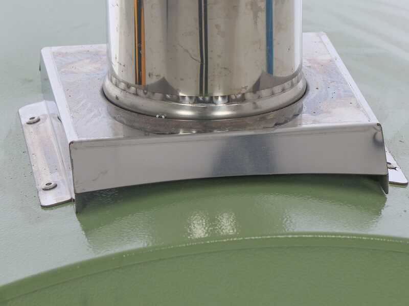 Clementi Remida - Forno a gas per pizza da esterno - Camera di cottura 60 x 40 cm - 1 Pizza - Verde