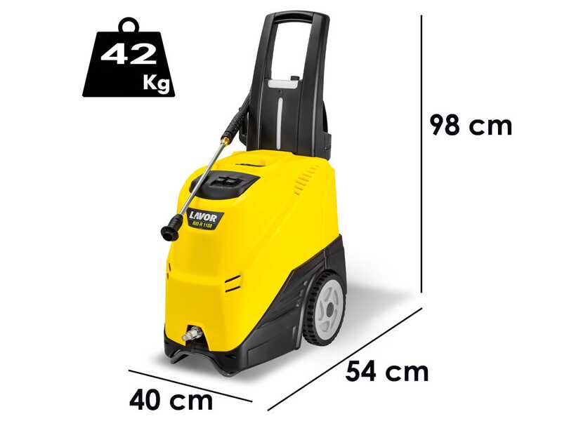 OUTLET - DA ESPOSIZIONE - Lavor RIO-R 1108 - Idropulitrice ad acqua calda Lavorwash - 145 bar - 450 l/h