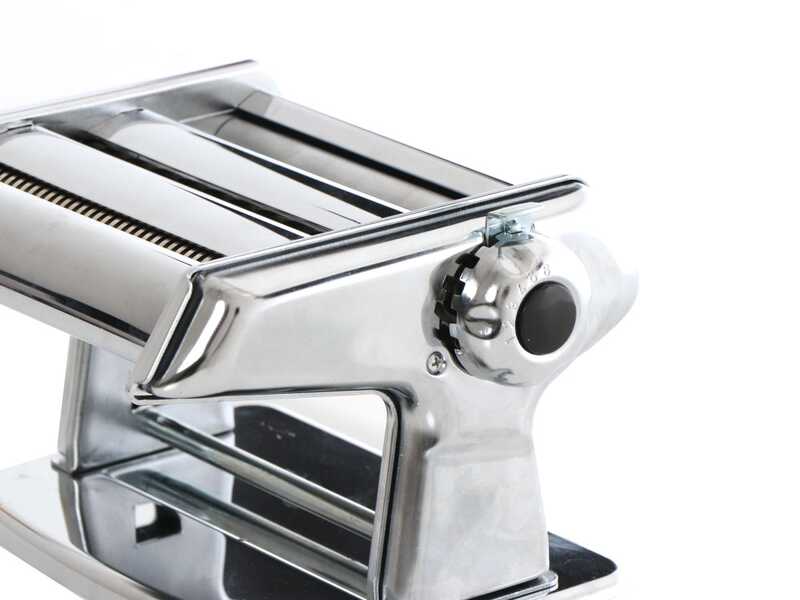 OUTLET - PICCOLI DIFETTI ESTETICI - Imperia New Titania iPasta T.2/6,5 mm - Macchina per la pasta manuale in INOX