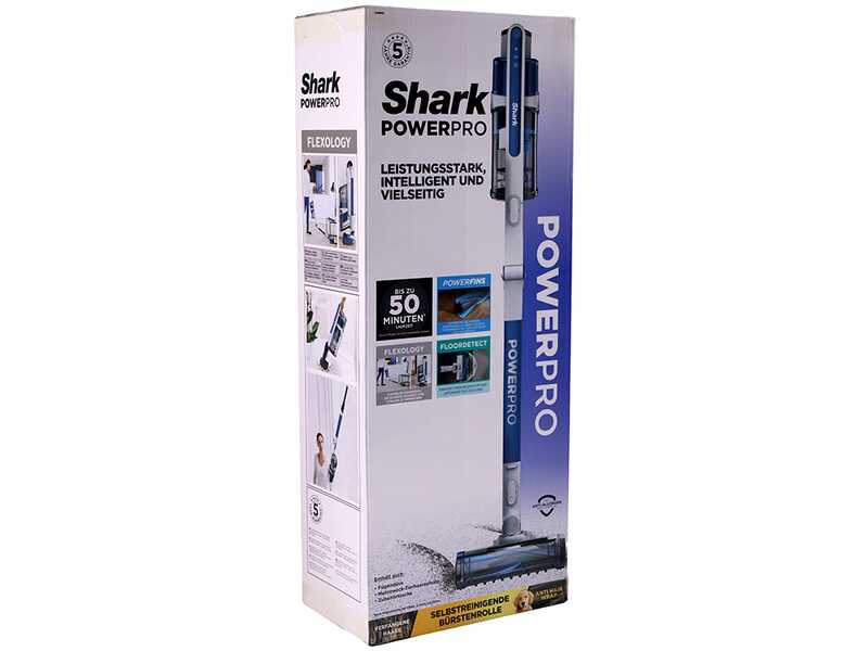 Shark PowerPro IZ380EU - Aspirapolvere - Scopa a batteria - 2 in 1 - Batteria da 21.6V