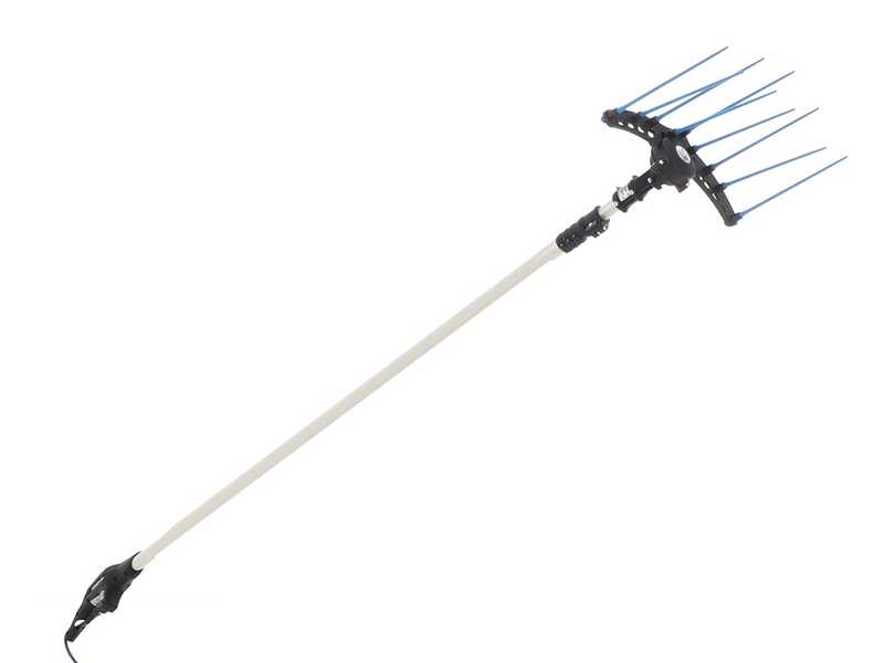 Campagnola HERCULES 58V - Asta in alluminio - 235-320 cm - Abbacchiatore elettrico a batteria - Batteria a zaino inclusa