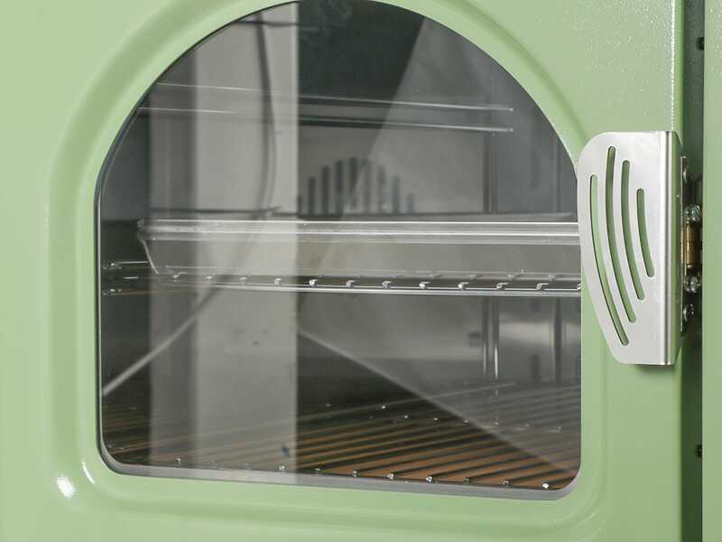 Clementi Smart - Forno a legna per pizza da esterno - 80 x 45 cm - Verde