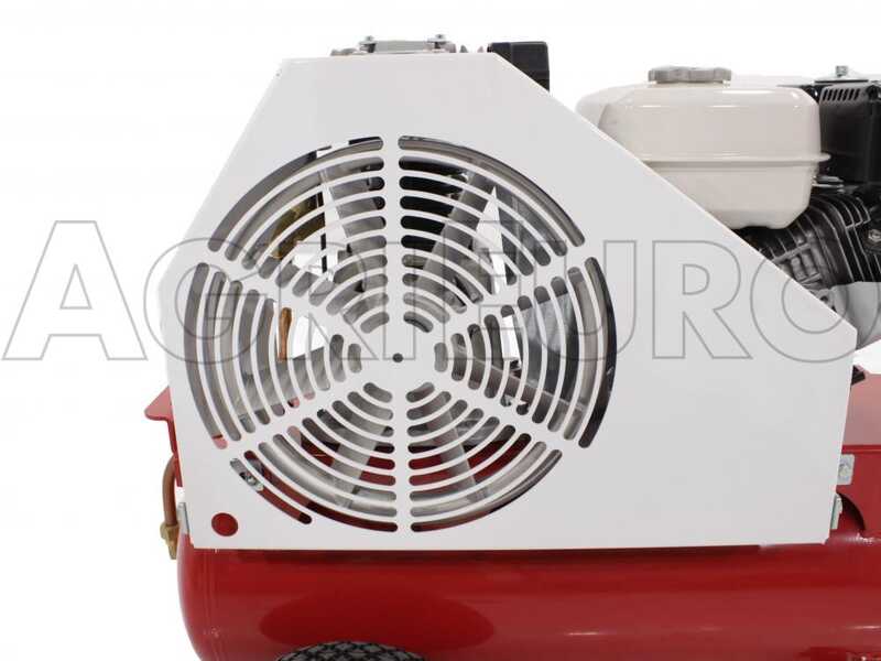 OUTLET - UTILIZZATO PER PROVA - Motocompressore a scoppio Tornado Double F 750 con motore Honda GX200 - 6HP