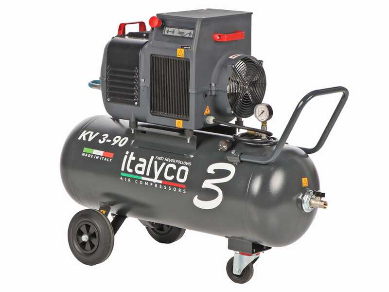 OUTLET - PICCOLI DIFETTI ESTETICI - Italyco KV 3/90 - Compressore rotativo a vite - Pressione max 10 bar