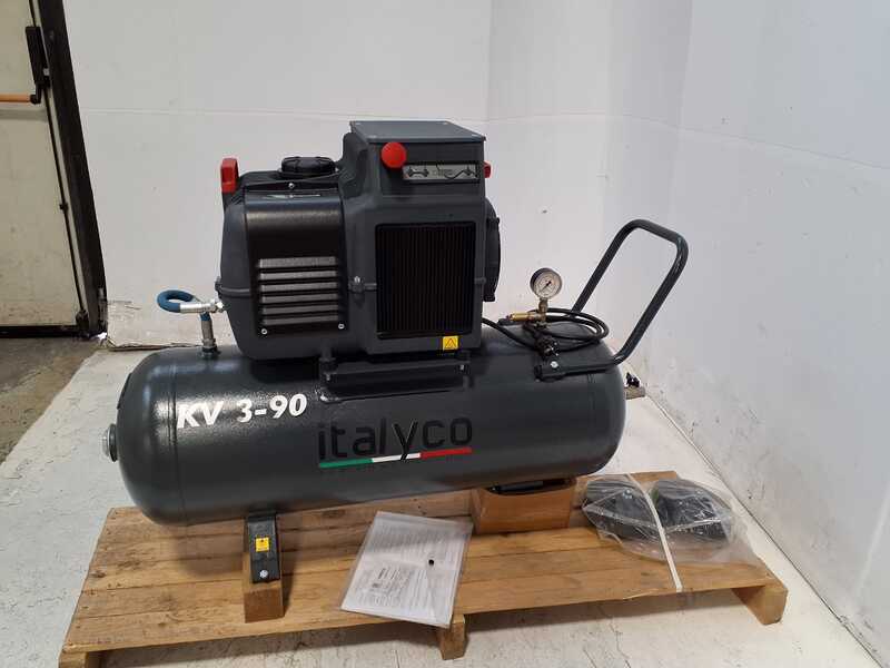 OUTLET - PICCOLI DIFETTI ESTETICI - Italyco KV 3/90 - Compressore rotativo a vite - Pressione max 10 bar