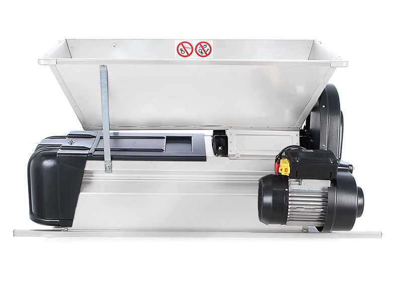 OUTLET - PICCOLI DIFETTI ESTETICI - Grifo DMC.18 - Pigia-Diraspatrice elettrica in acciaio smaltato - Con protezioni incluse