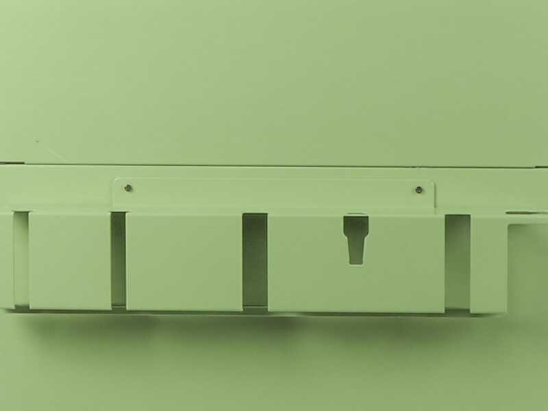 Clementi Gold - Forno a legna per pizza da esterno con carrello - Camera di cottura 80 x 60 - 4 pizze - Verde