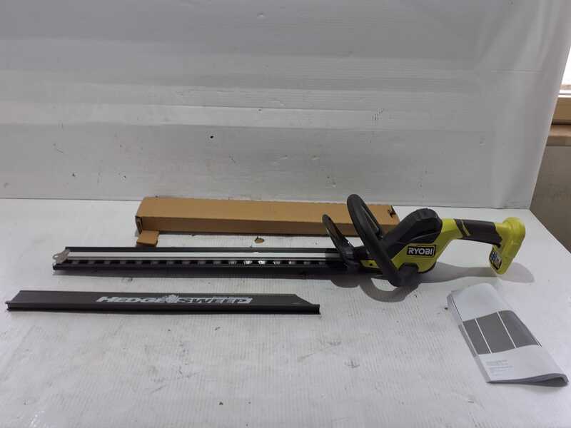OUTLET - SENZA IMBALLO ORIGINALE - Ryobi RY18HT55A-0 - Tagliasiepi a batteria con lama da 55 cm - SENZA BATTERIE E CARICABATTERIE
