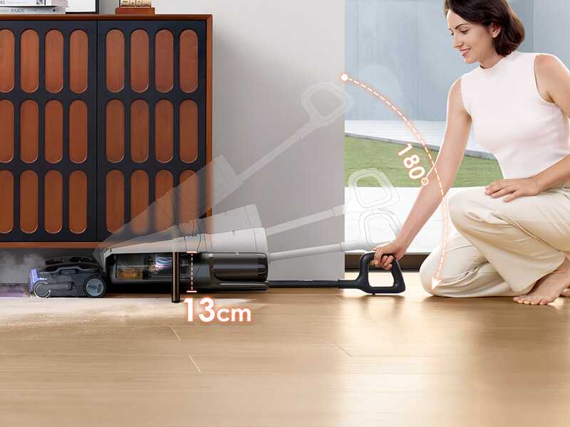 Tineco Floor One S7 Stretch Steam Plus - Lavapavimenti a vapore - 3 in 1: lava, aspira e vaporizza