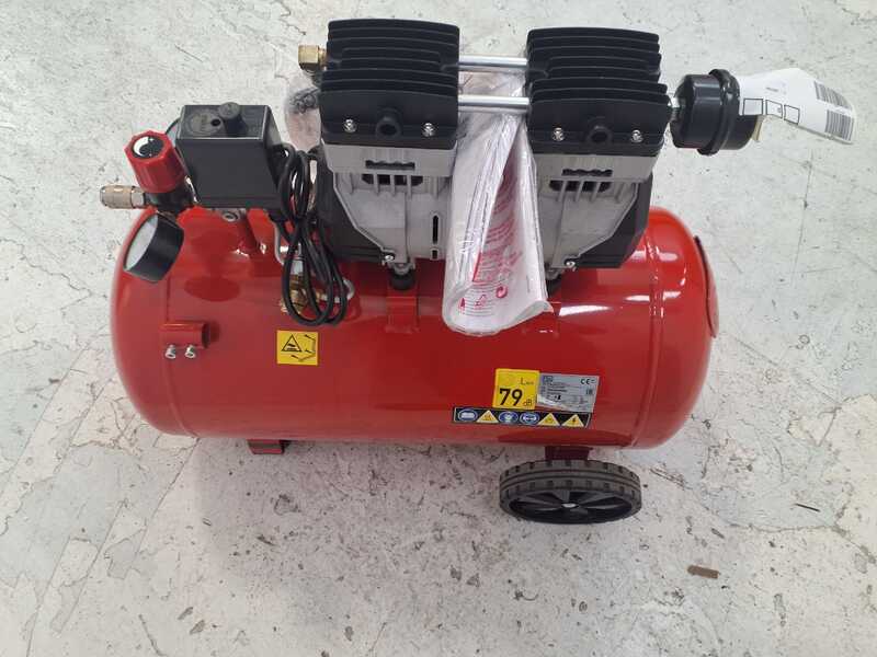OUTLET - DIFETTI ESTETICI - Fini Siltek 50 - Compressore aria elettrico monofase, oil-less - Motore 1.3 HP - 50 lt