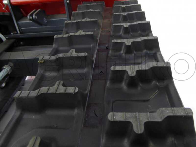 GeoTech Pro GeoPorter 330E - Motocarriola cingolata cassone estensibile con 4 rulli - 300Kg