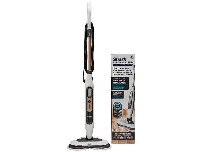 Shark Steam &amp; Scrub con Steam Blaster S8201EU - Scopa a vapore elettrica - 1120W