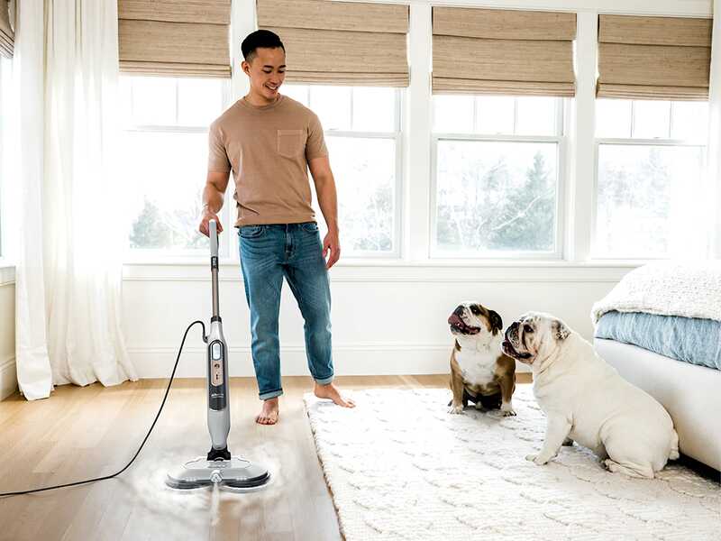 Shark Steam &amp; Scrub con Steam Blaster S8201EU - Scopa a vapore elettrica - 1120W