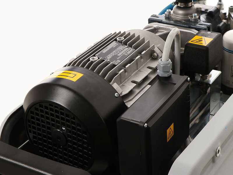 OUTLET - DA ESPOSIZIONE - ABAC SPINN D2.2 90W 10 230/50 - Compressore rotativo a vite monofase silenziato - Motore 3 HP - 90 lt