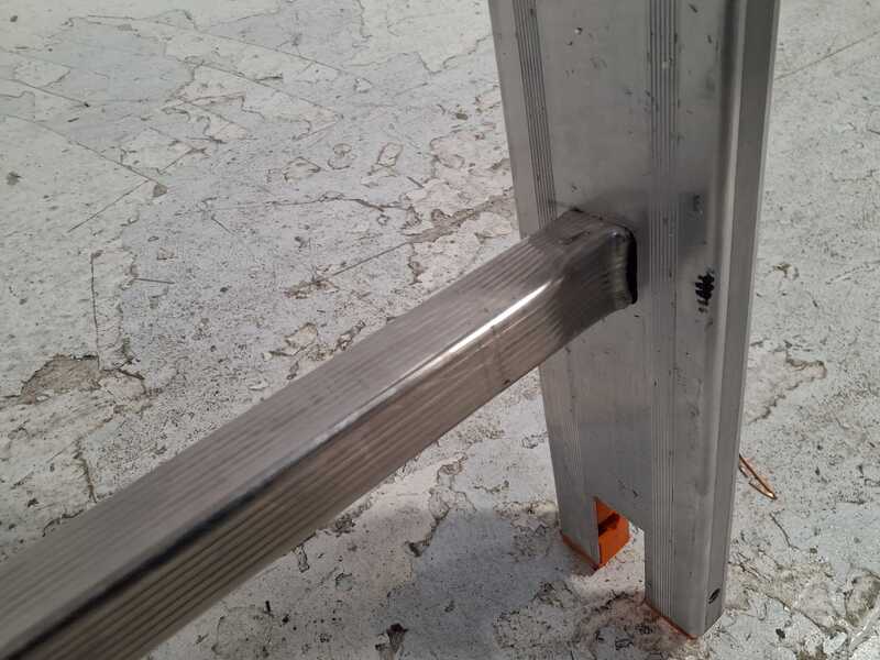 OUTLET - DIFETTI ESTETICI - Facal Genia G350-3, 3x11 gradini, 8.34 mt - Scala telescopica in alluminio