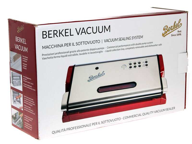 OUTLET - DA ESPOSIZIONE - Berkel Vacuum - Macchina per il sottovuoto - Barra saldante da 30cm