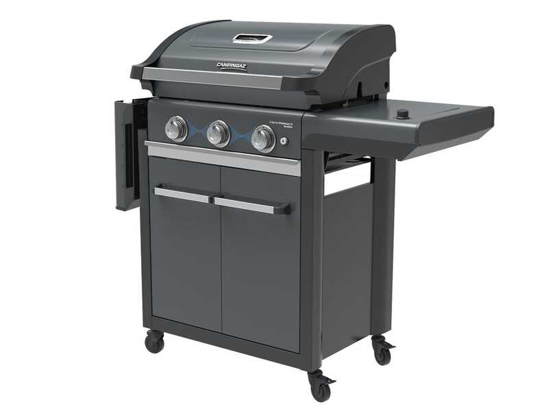 Kaasugrillin toinen kuvakulma