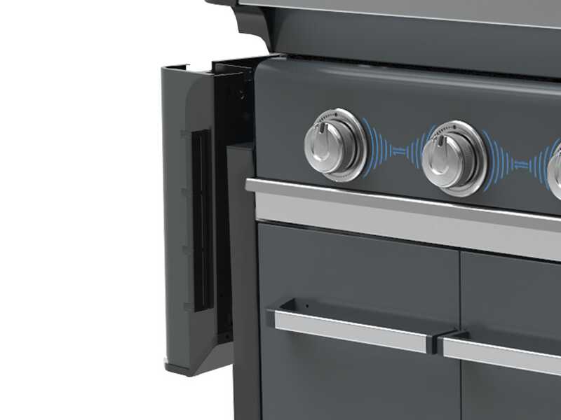 Grillin polttimien alue