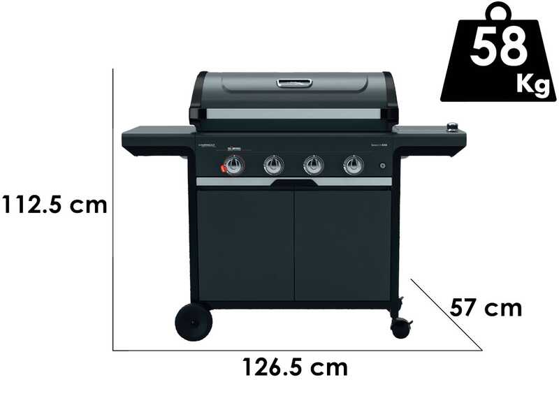 Campingaz 4 Select EXS SBS - Barbecue a gas e metano