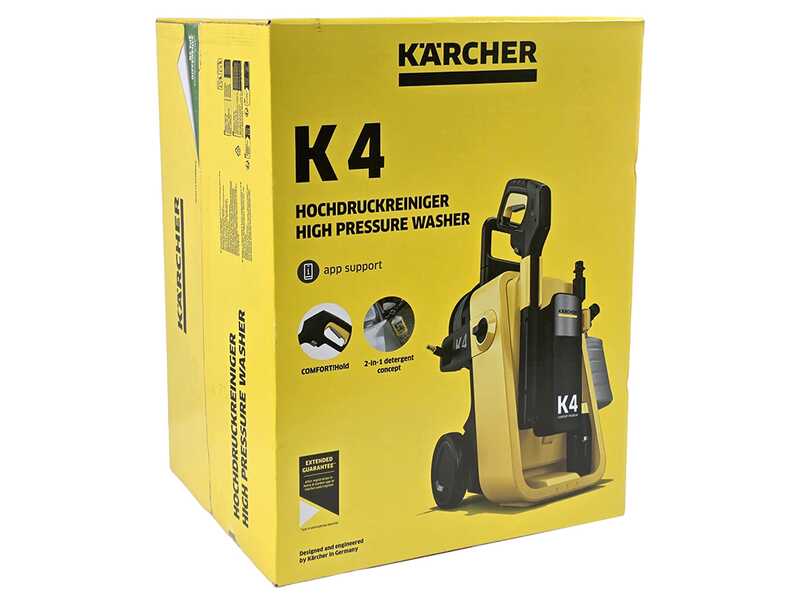 Karcher K4 Comfort Premium - Idropulitrice ad acqua fredda - 130 bar - 420 L/h
