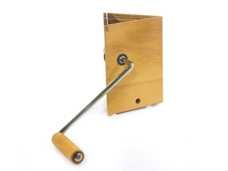 OUTLET - DA ESPOSIZIONE - Komo Flic Floc 100g - Fioccatrice manuale in faggio multiplex con rulli conici in acciaio inox