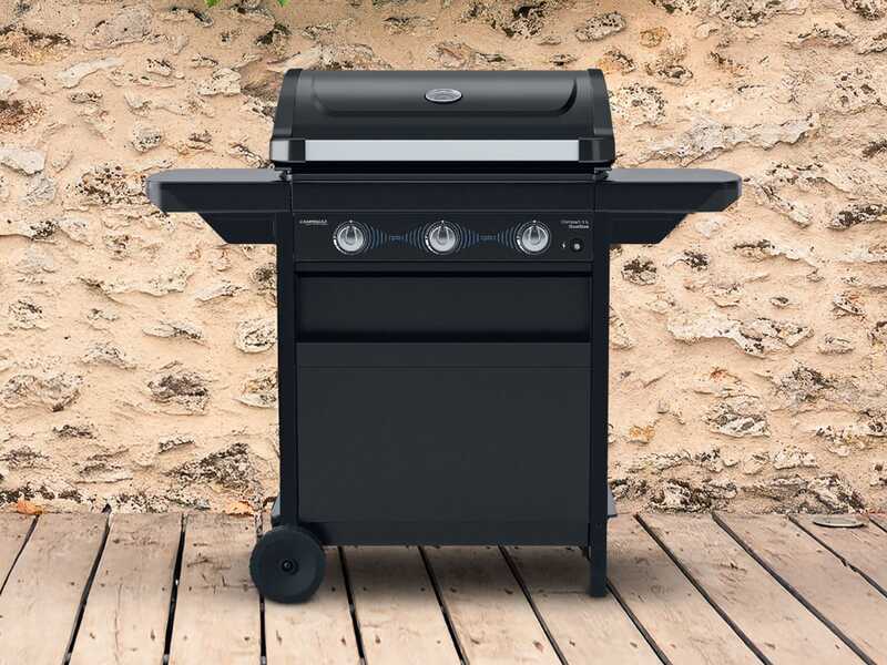 Campingaz Compact 3 L Dualgas - Barbecue a gas e metano