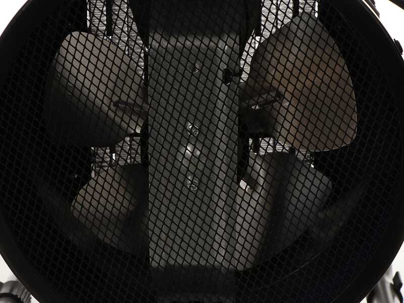 OUTLET - PICCOLI DIFETTI ESTETICI - BullMach BM-EFH 3RC - Generatore di aria calda elettrico - Elemento riscaldabile in ceramica - 3KW