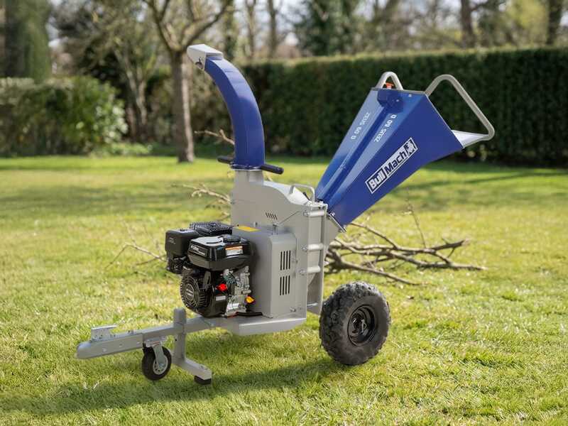 BullMach ZEUS 60 D - Biotrituratore a scoppio - Motore Ducar DH212