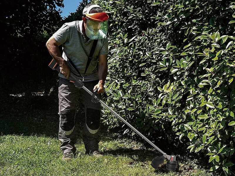 OUTLET - UTILIZZATO PER PROVA - Worx Nitro WG185E - Decespugliatore a batteria - 40V - 2x20V/4Ah