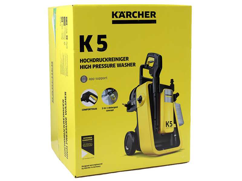 Karcher K5 Comfort Premium - Idropulitrice ad acqua fredda - 145 bar - 500 L/h
