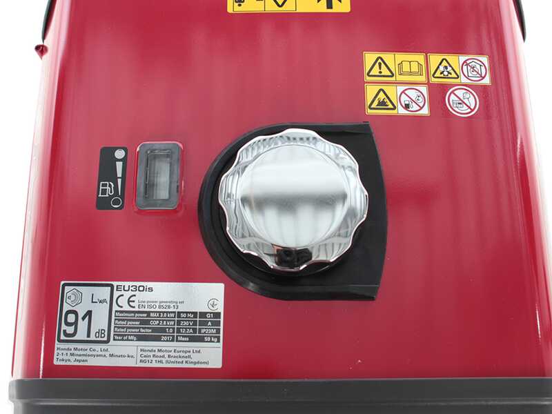 OUTLET - PICCOLI DIFETTI ESTETICI - Honda EU30is - Generatore di corrente silenziato carrellato a inverter 3kW - Continua 2.8 kW Monofase