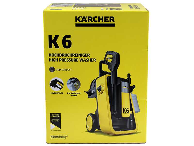 Karcher K6 Comfort Premium - Idropulitrice ad acqua fredda - 160 bar - 510 L/h