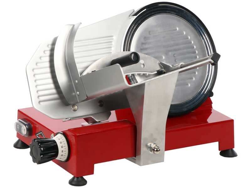 OUTLET - PICCOLI DIFETTI ESTETICI - Celme ALFA 250 Rossa - Affettatrice con lama in acciaio 250 mm