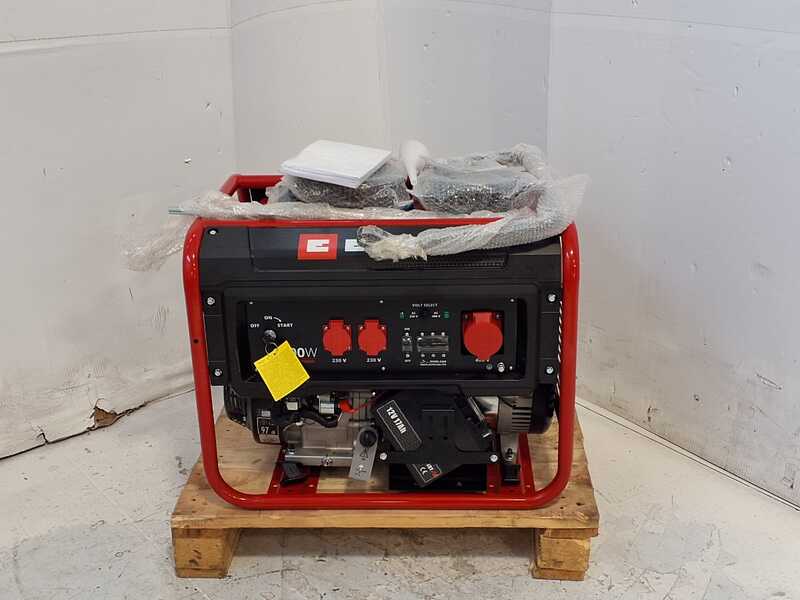 OUTLET - DIFETTI ESTETICI - Einhell TC-PG 8000 - Generatore di corrente a benzina - AVR - 8.0 kW - Continua 7.5 kW Trifase