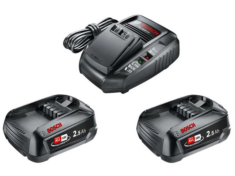 Bosch UniversalHedgeCut 18V-55 - Tagliasiepi a batteria 2 x 18V/2.5Ah - Lama da 55 cm