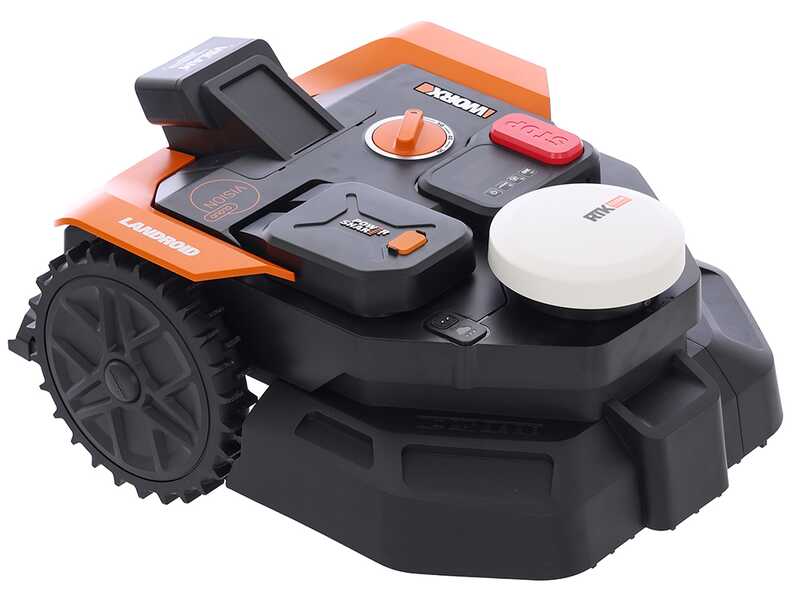 Robottiruohonleikkuri nurmialueella