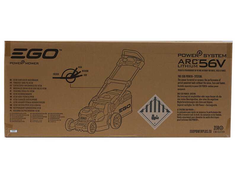 EGO LM1912E - Tagliaerba a batteria - 56V/4Ah - Taglio 47 cm