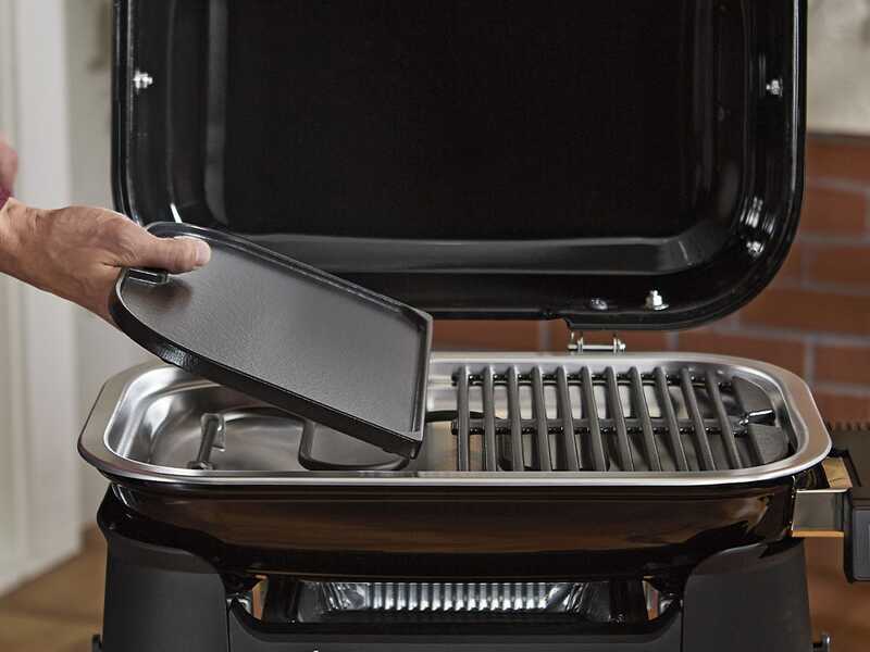 Piastra in ghisa smaltata per barbecue Weber Lumin Compact