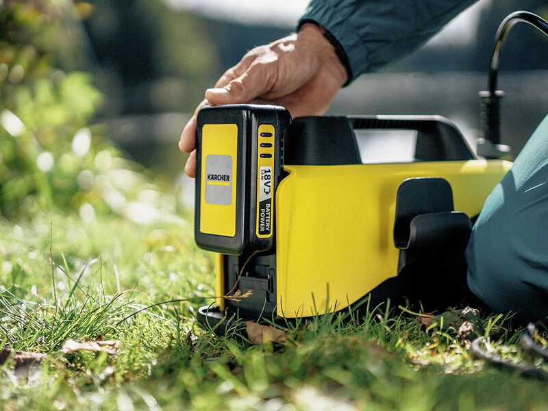 Karcher OC 6-18 Battery Set - Idropulitrice portatile a batteria - 18V 5,0 Ah