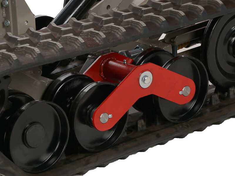 Benassi M503E DH - Motocarriola a batteria con motore EGO - 2x 56V 12Ah - Ribaltamento idraulico