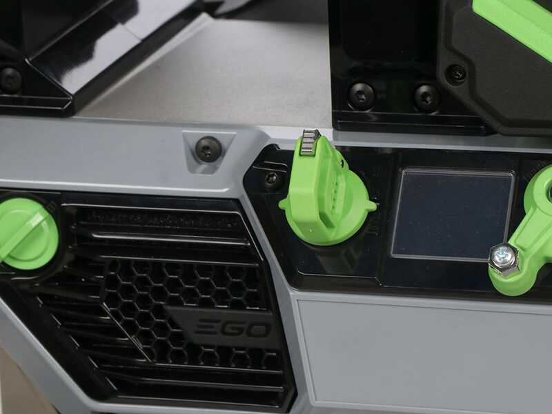 Benassi M503E DH - Motocarriola a batteria con motore EGO - 2x 56V 12Ah - Ribaltamento idraulico