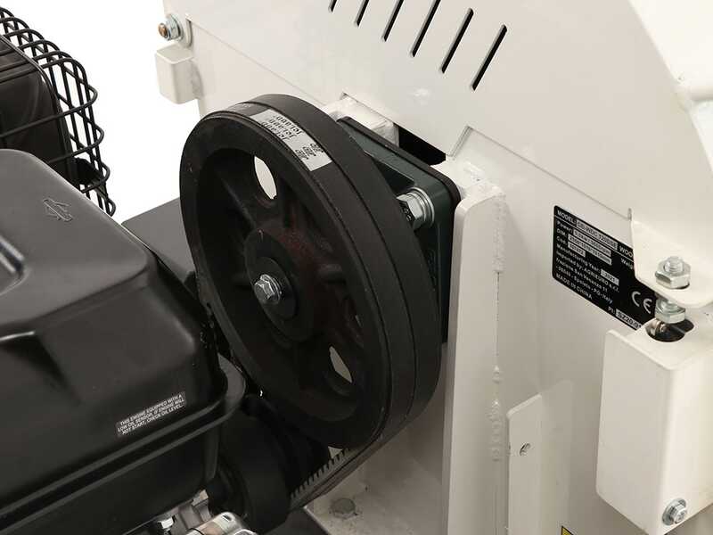 OUTLET - PICCOLI DIFETTI ESTETICI - GreenBay GB-WDC 120 LE - Biocippatore a scoppio professionale motore Loncin G420FD da 15 HP