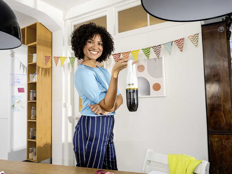 Karcher CVH 3 Plus - Aspirabriciole a batteria - 7.2V 2Ah